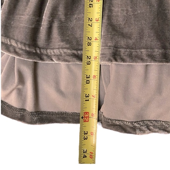 POL Boho Velvet Dress / Tunic Gray M - Picture 14 of 16